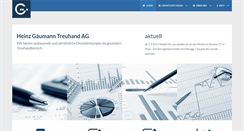 Desktop Screenshot of gaeumann-treuhand.ch